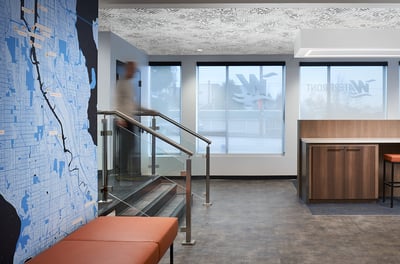Environmental branding in a credit union
