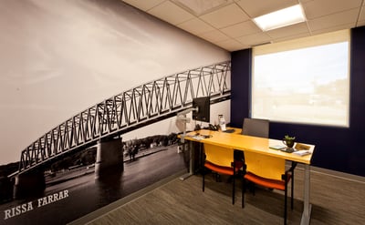 Branded office space at Williamstown Bank