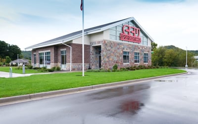 New credit union branch built by La Macchia Group