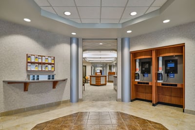 Front lobby and main entrance