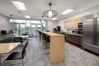 Employee break room
