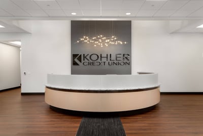 Reception desk