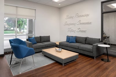 Lounge area