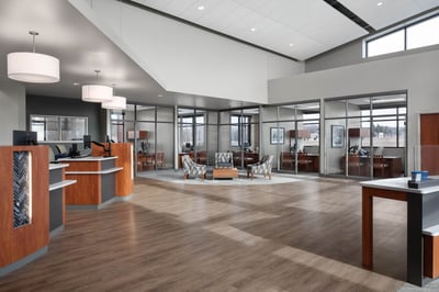Full view of the lobby