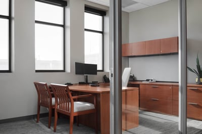Private office for a Loan Officer or Branch Manager