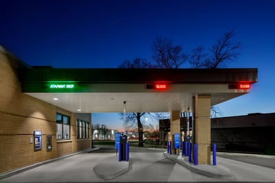 Drive-thru to service credit union members on the go