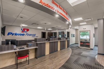 Credit union teller lines