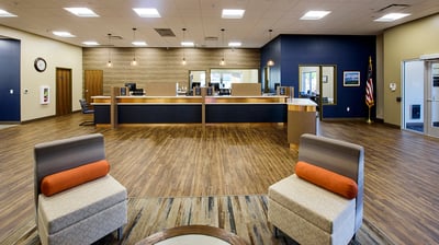 Tri-County CU seating/teller