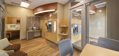 Credit union micro branch renovation