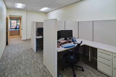 Back office space in the credit union