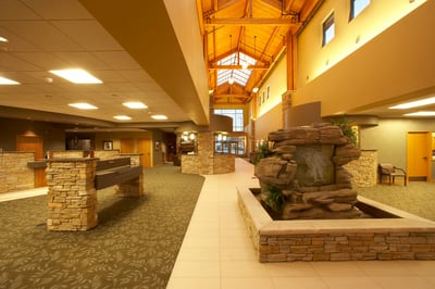 Wisconsin Dells Bank Lobby