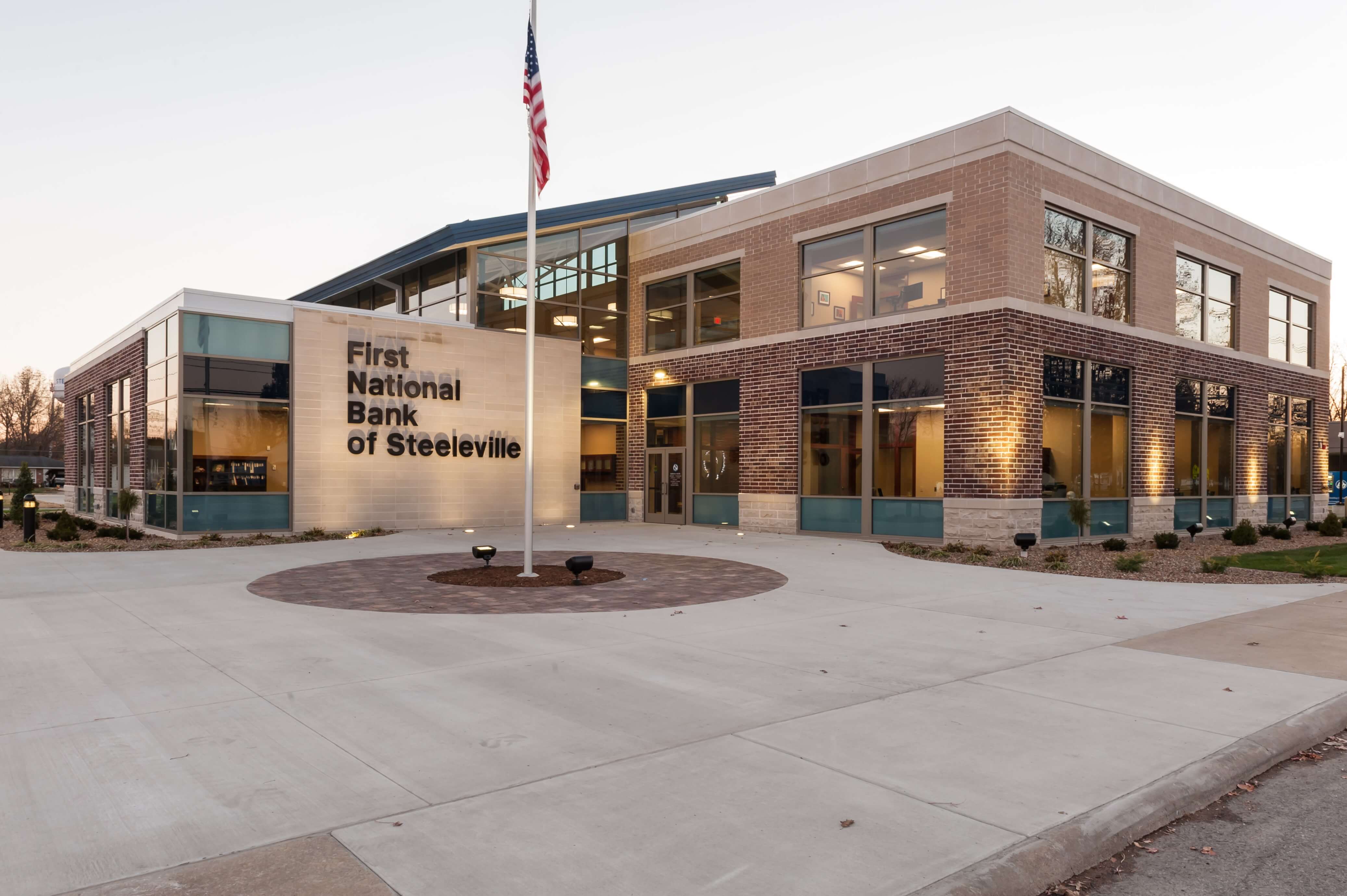 Bank main office in Illinois