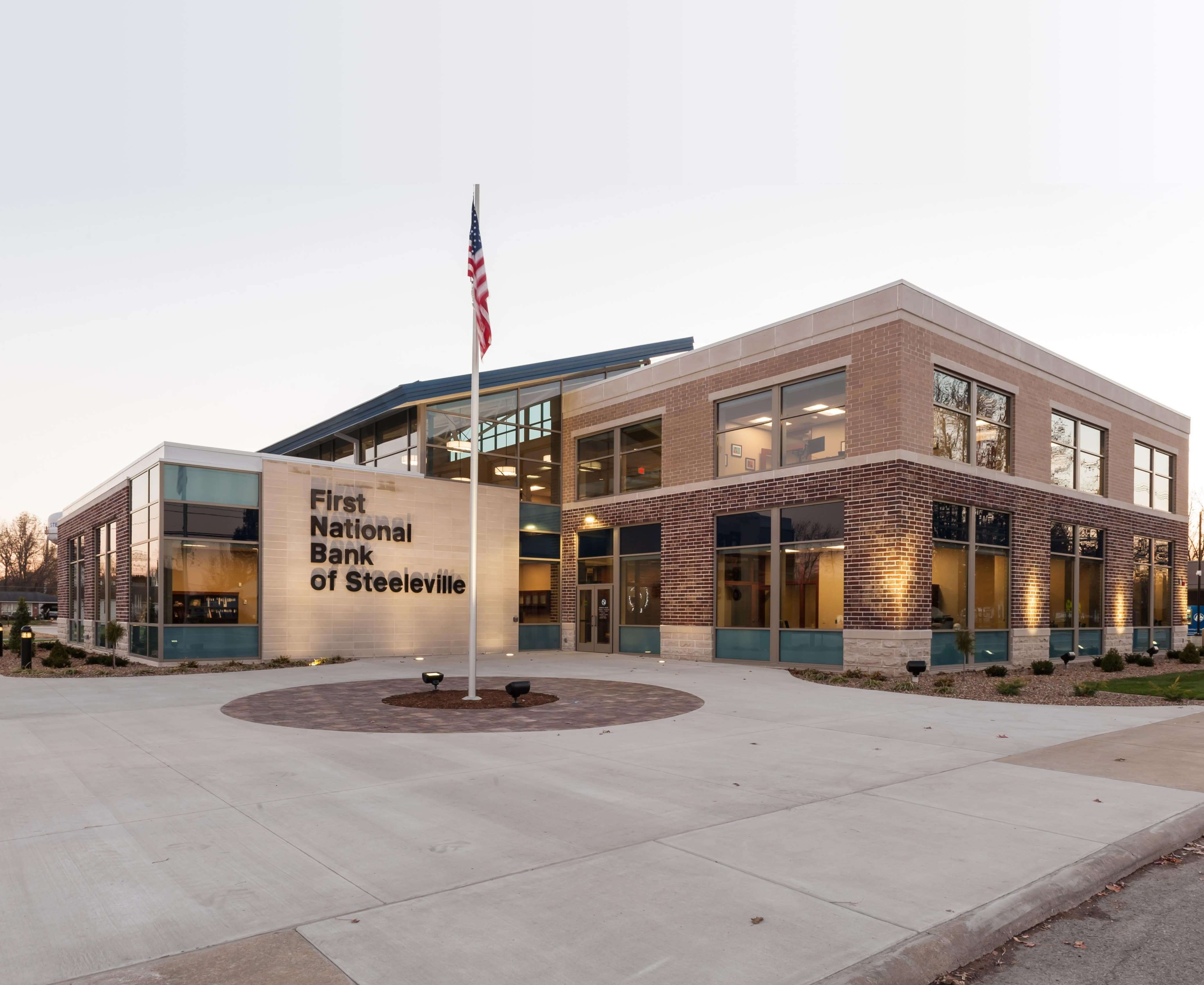 New bank corporate center in Illinois