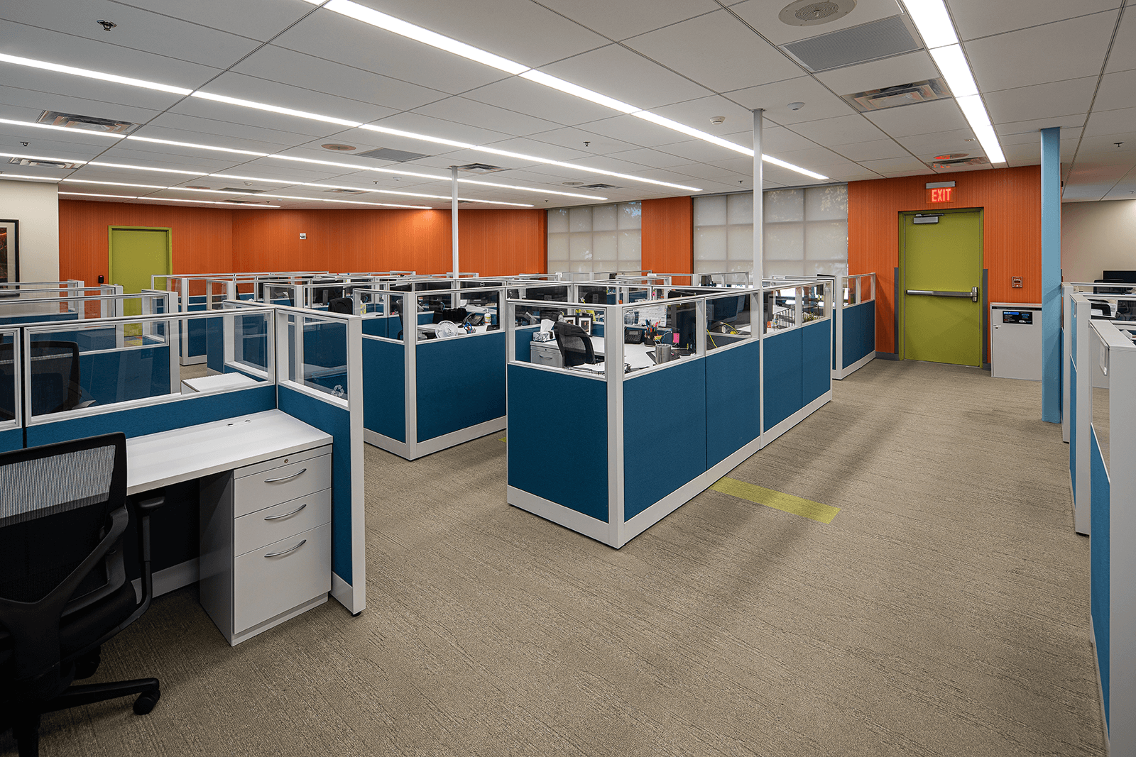 Employee workstations