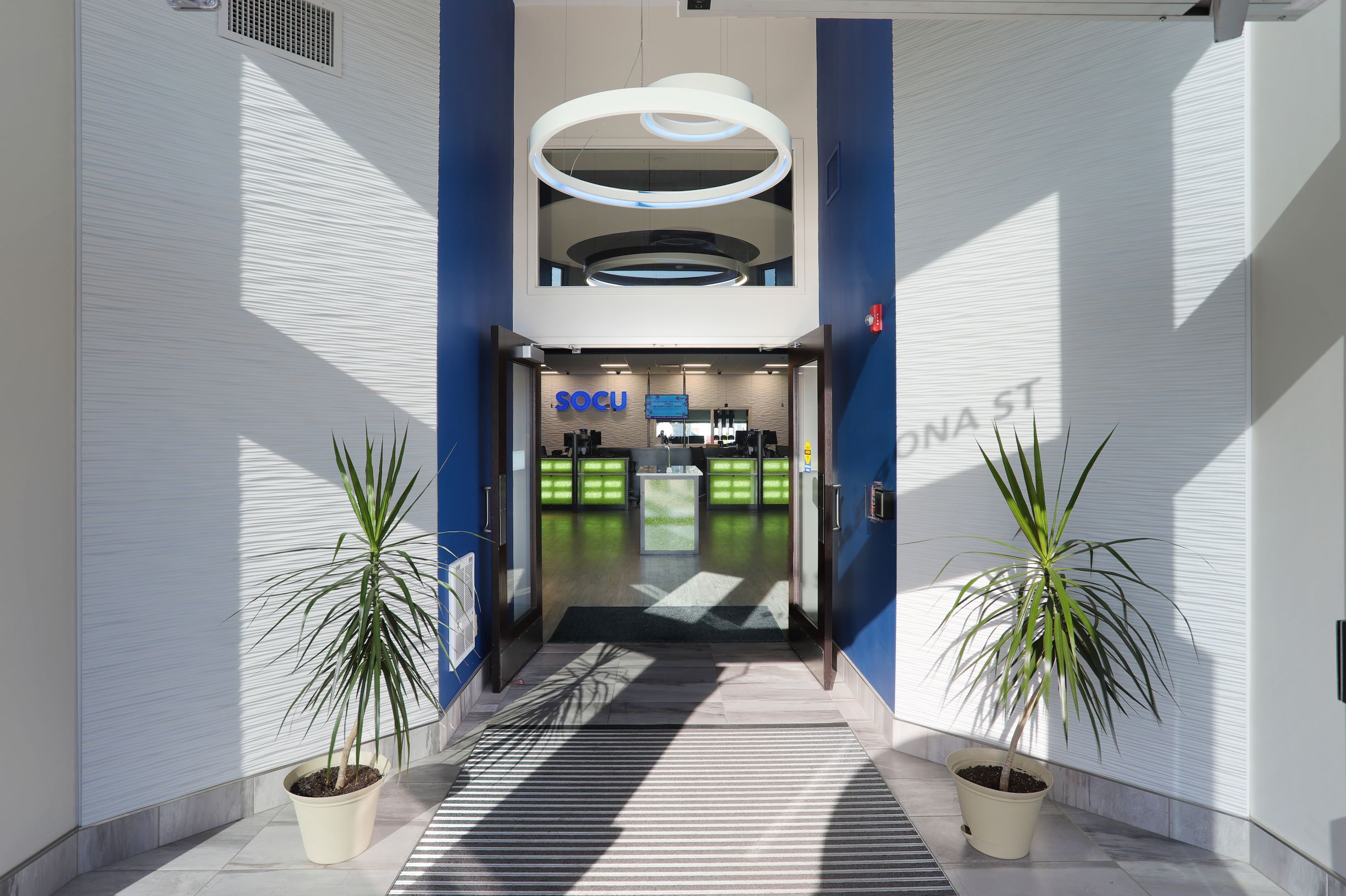 Entrance into the credit union