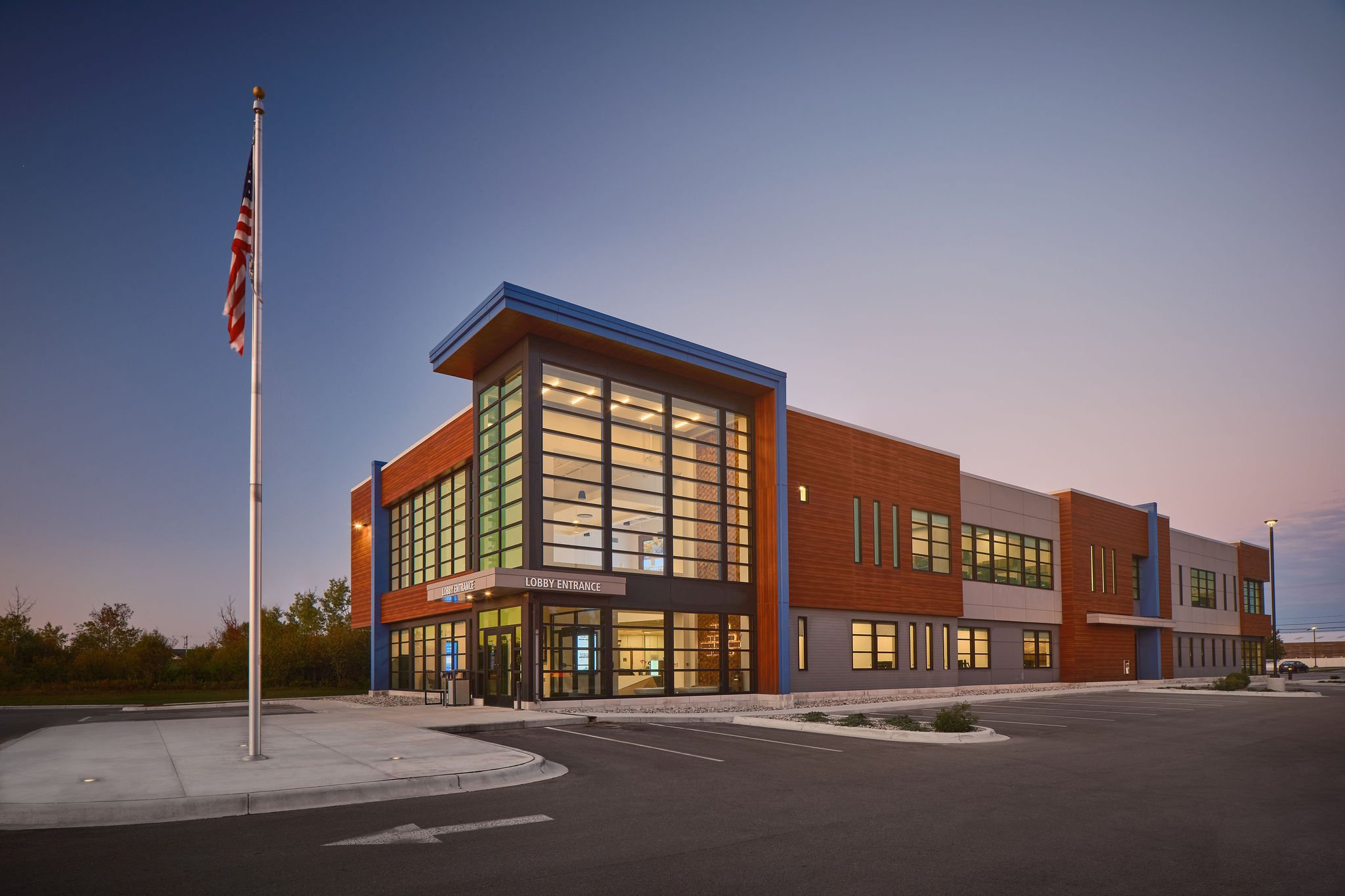 Credit union main office in Michigan