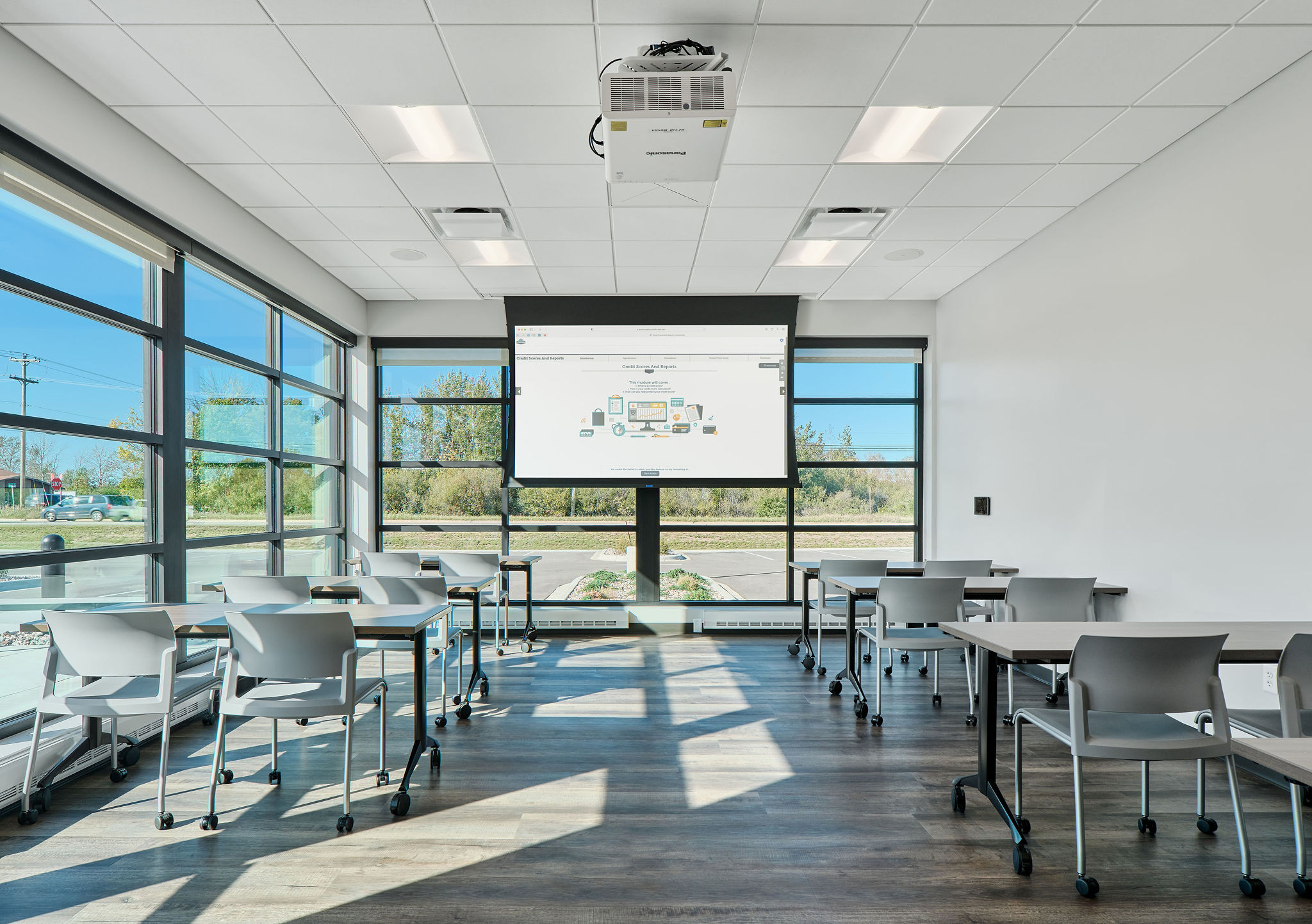 Community room for members of the Escanaba community