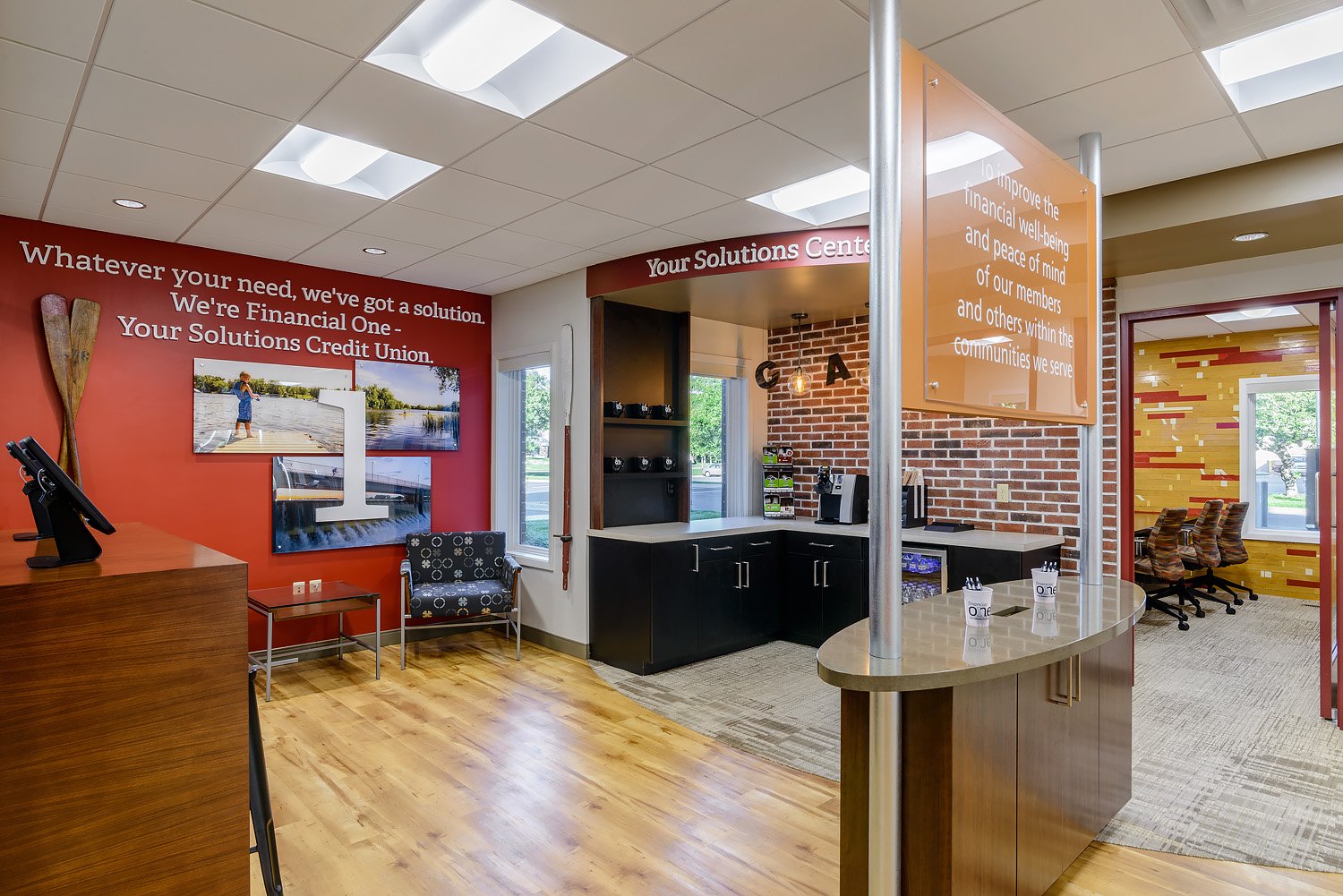 Award winning credit union design