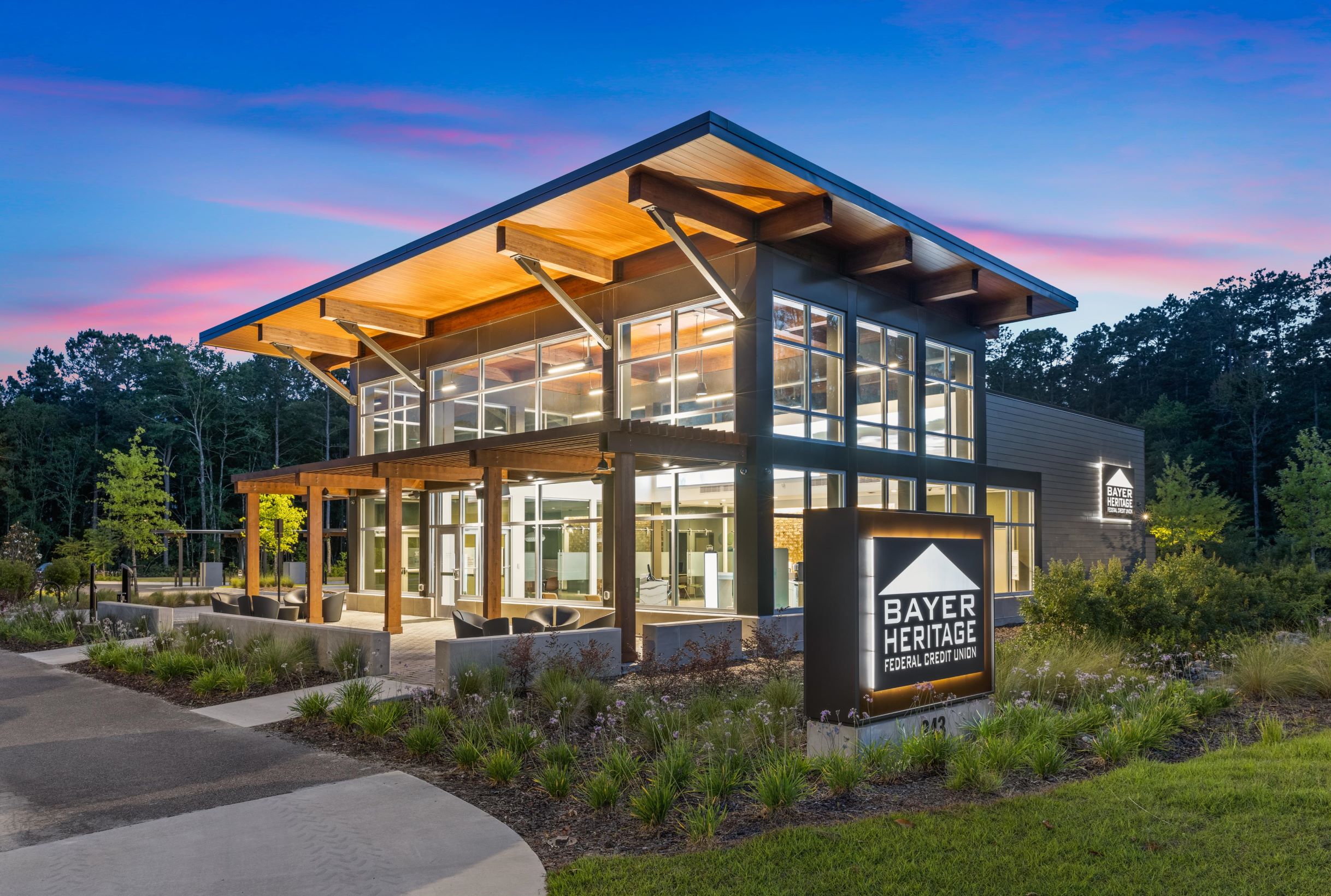 New credit union branch in the up and coming Nexton Development of South Carolina