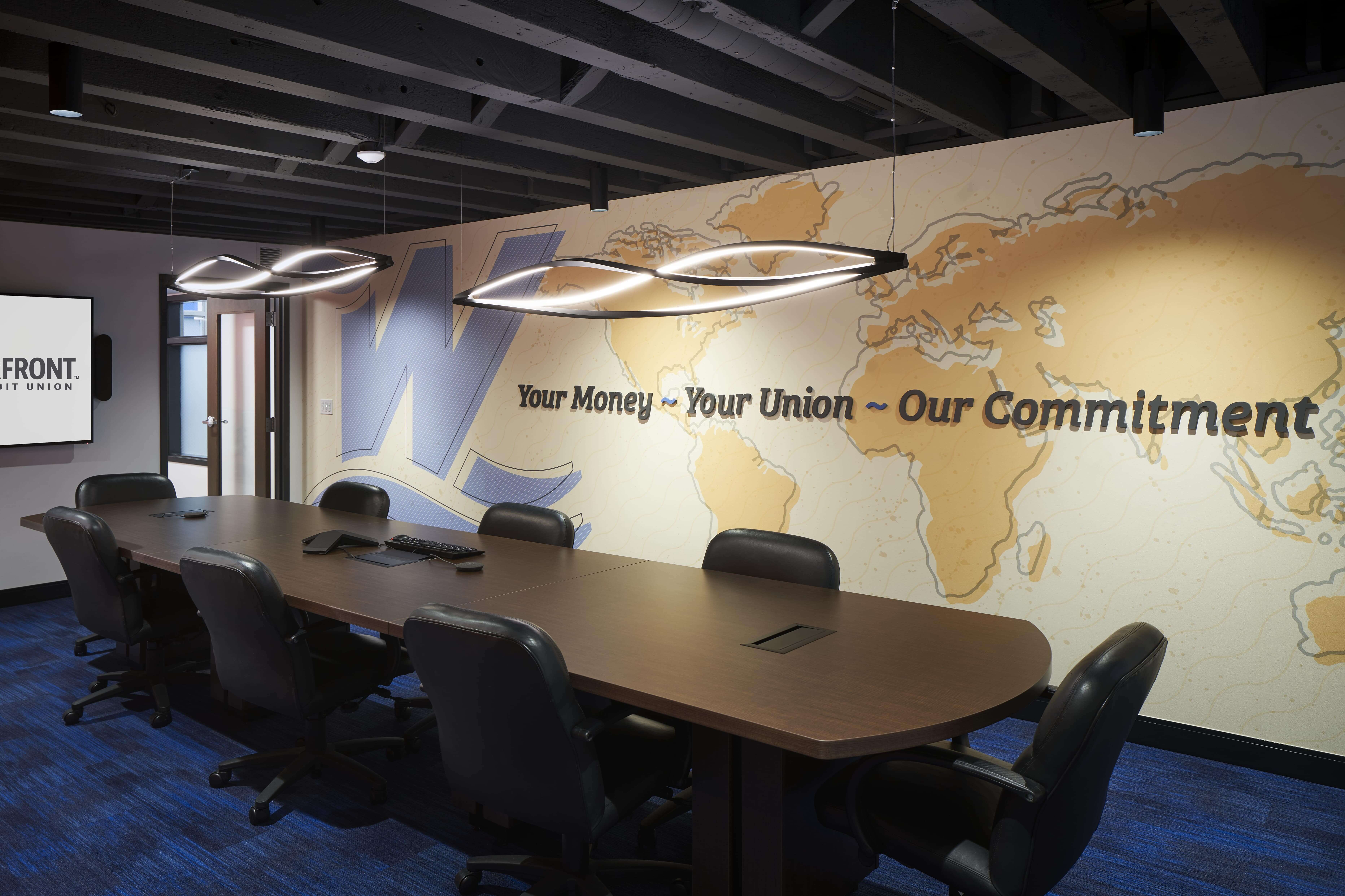 Credit union board room