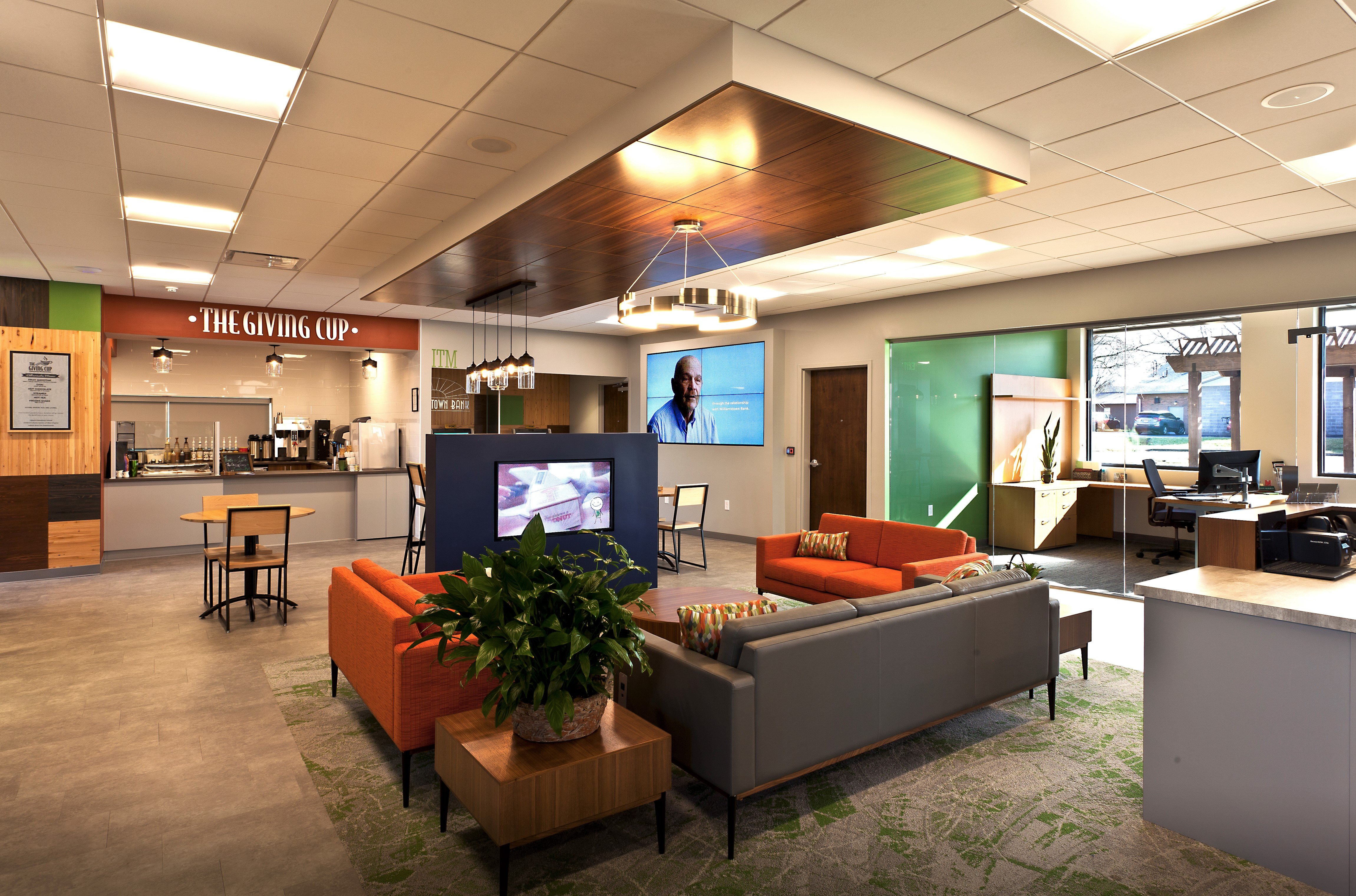 Customer Lounge at Williamstown Bank