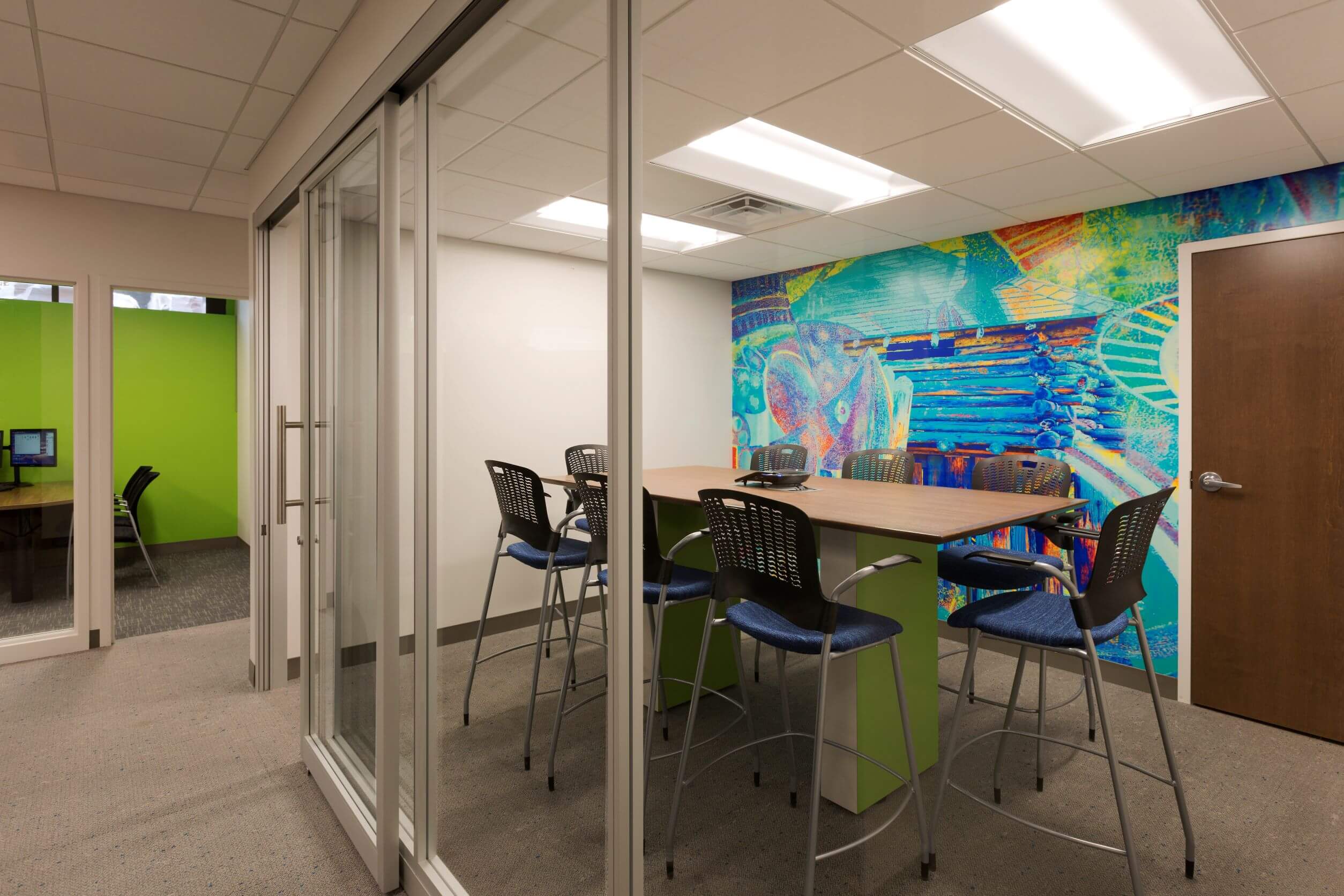 Employee collaboration space