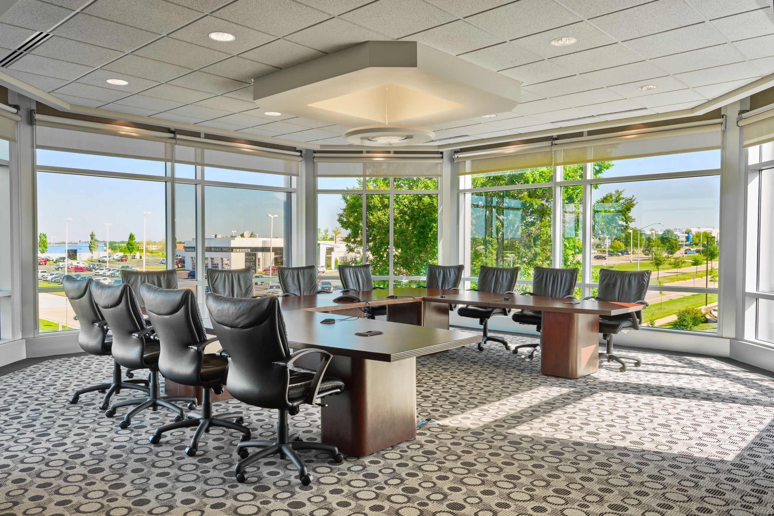 Board room at the credit union main office