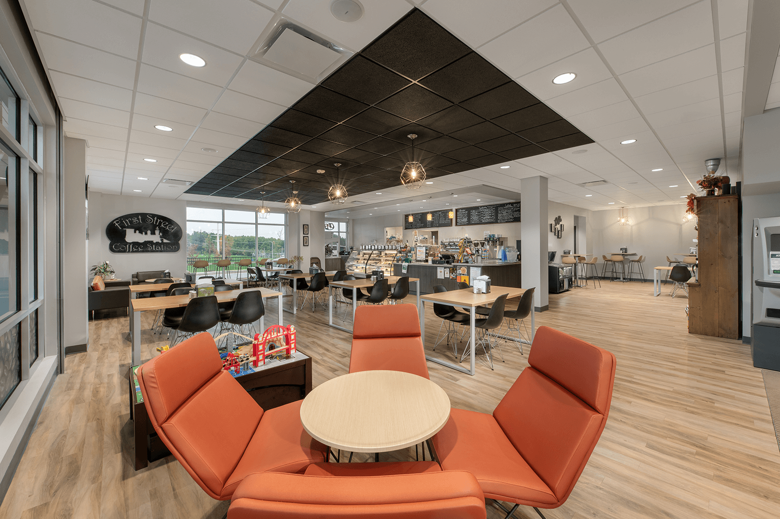 Park City Credit Union's community coffee shop