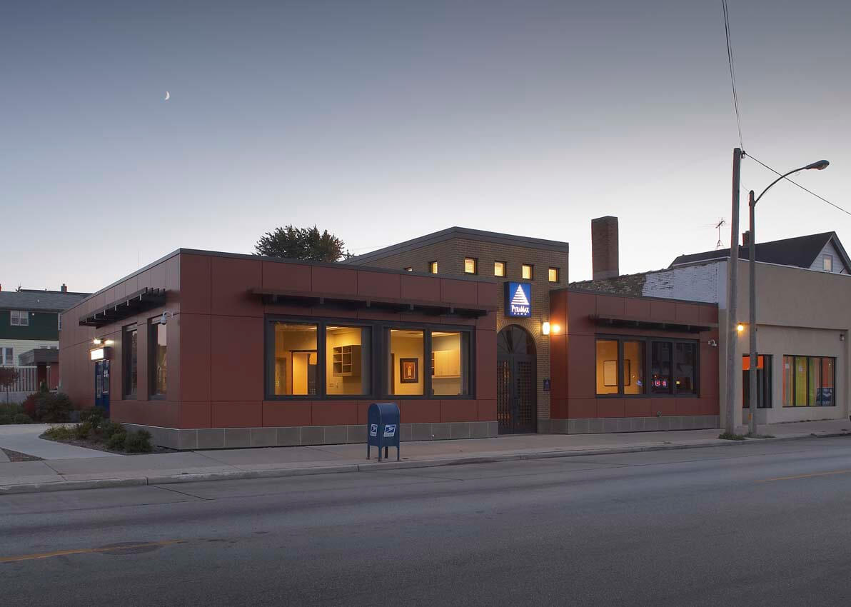 Bank branch in Milwaukee