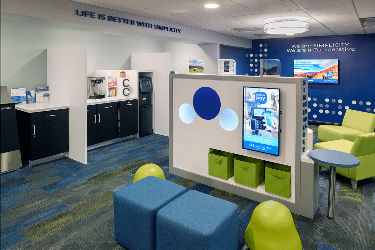 Credit union branch transformation