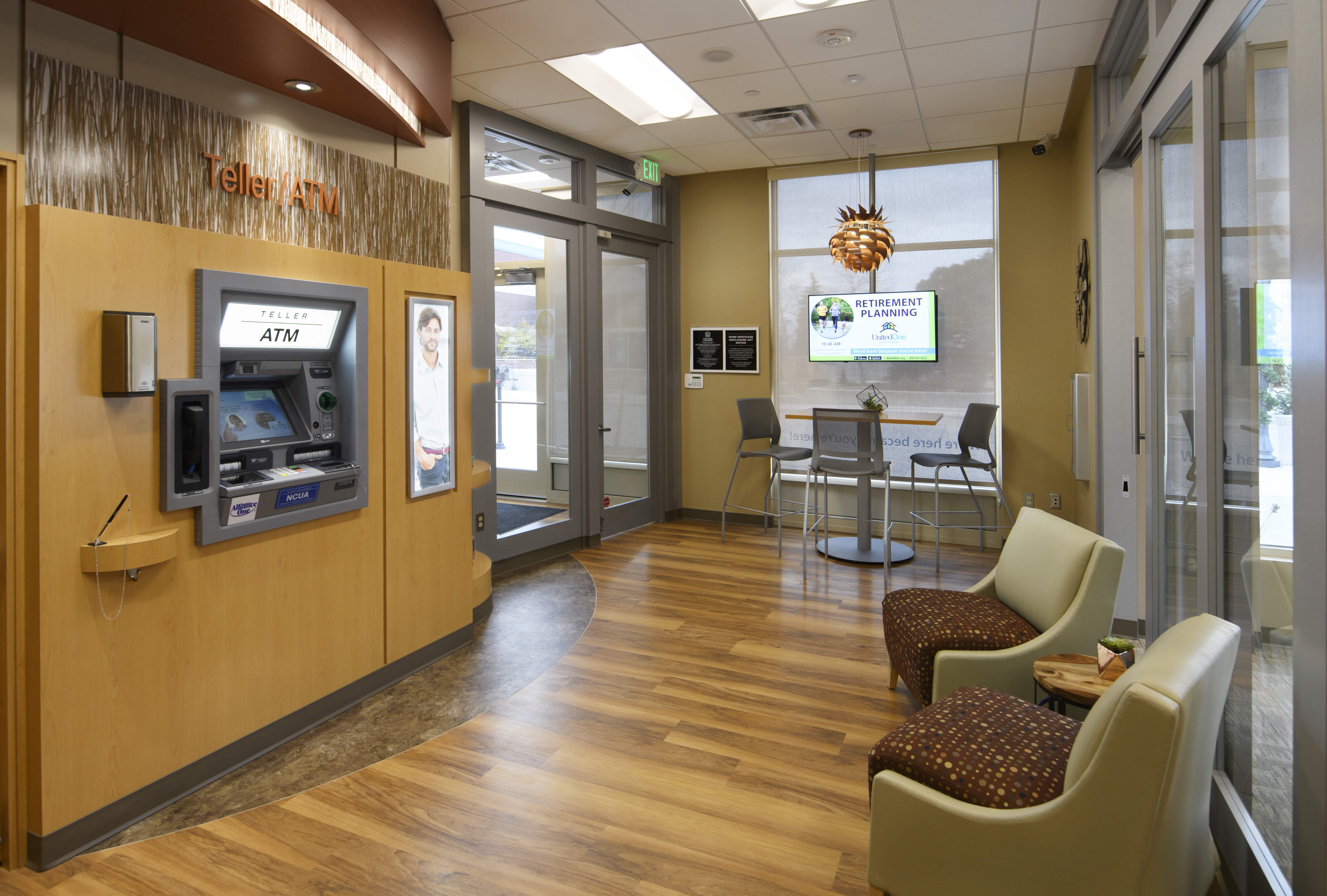Small credit union branch