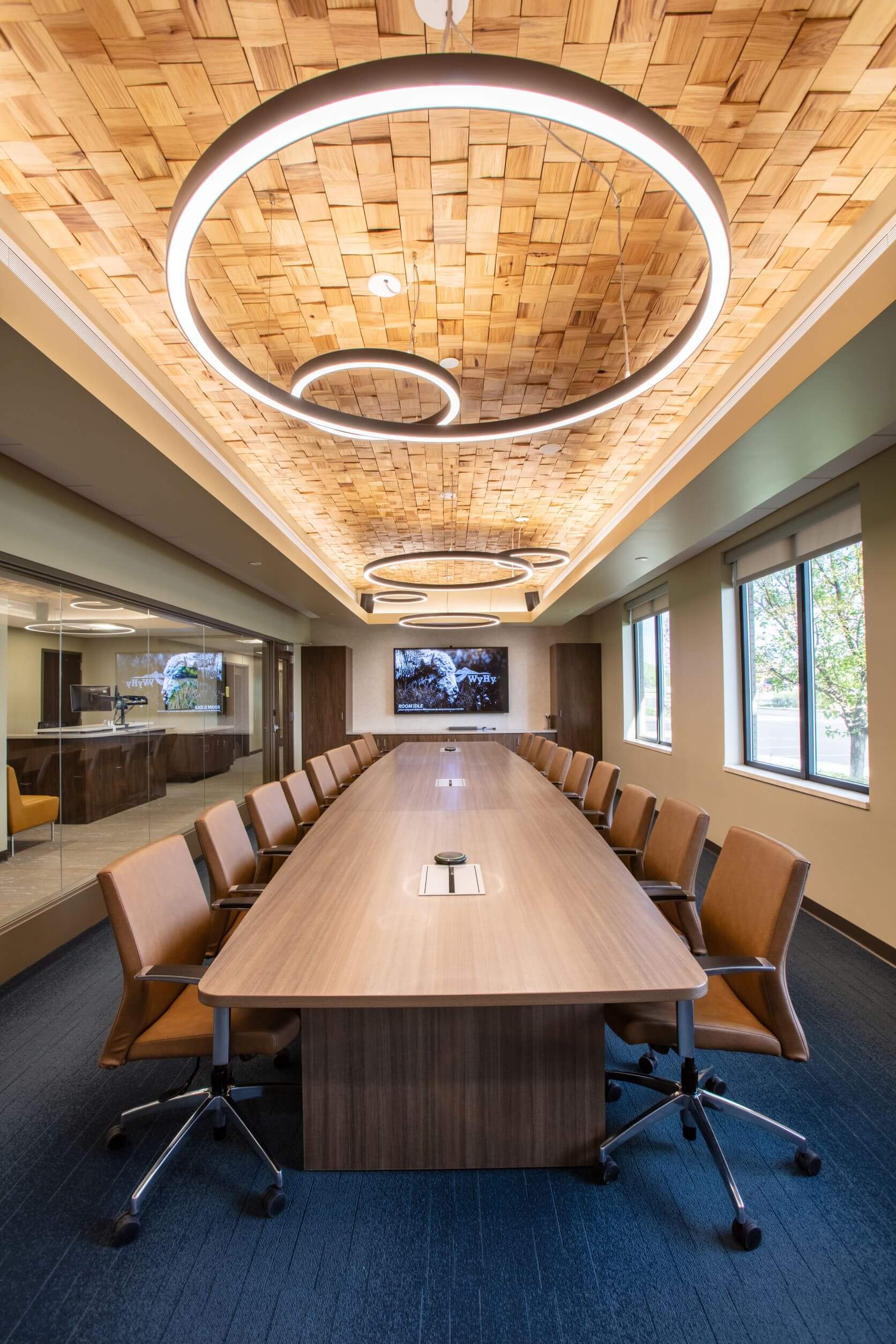 High-tech conference room