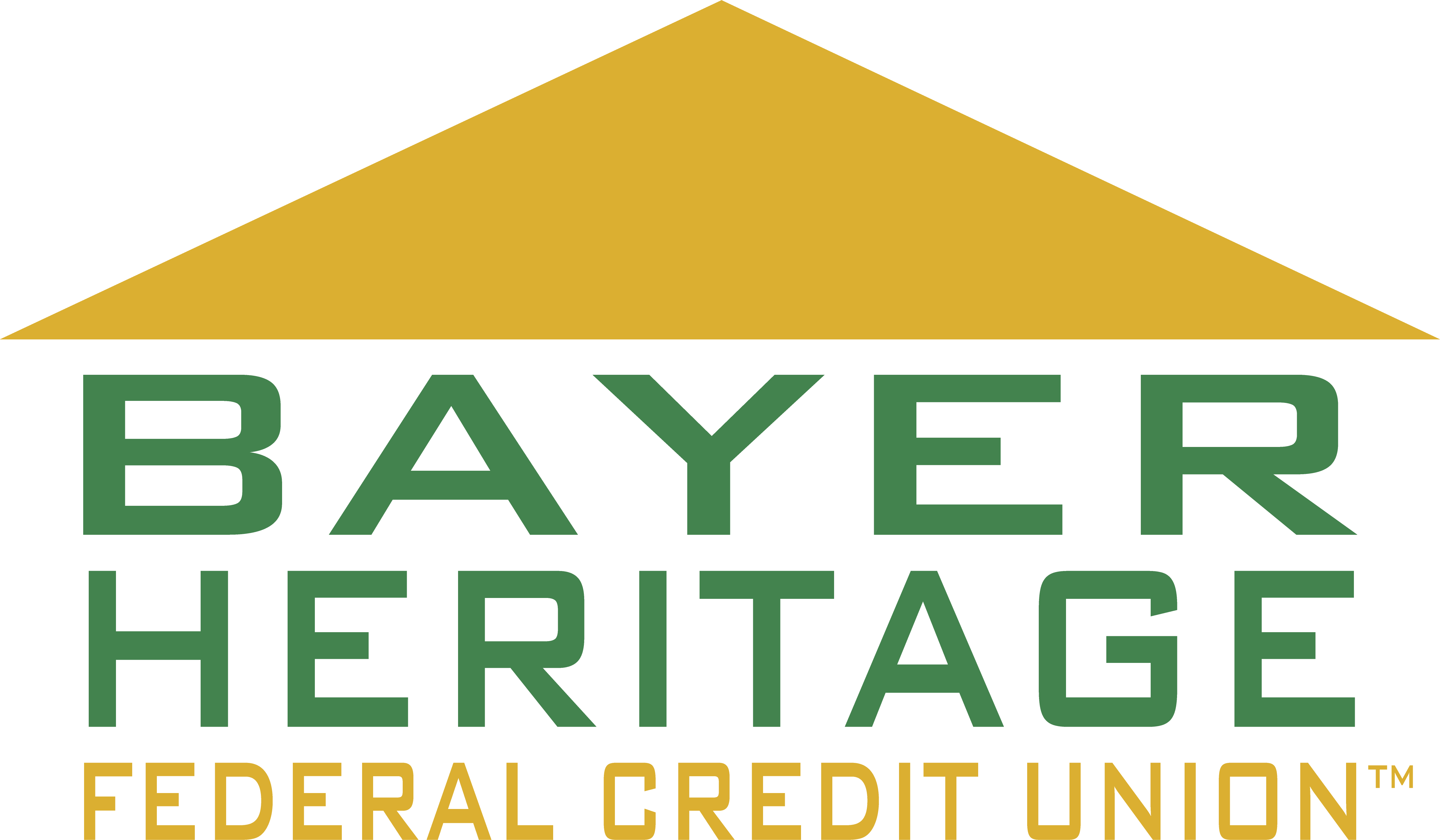 Bayer Heritage Federal Credit Union full color logo