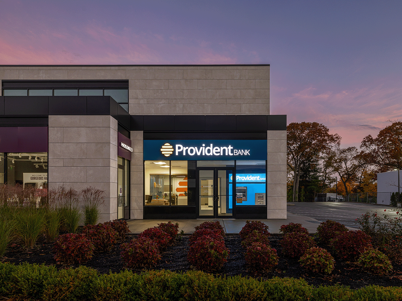 Provident Bank exterior 