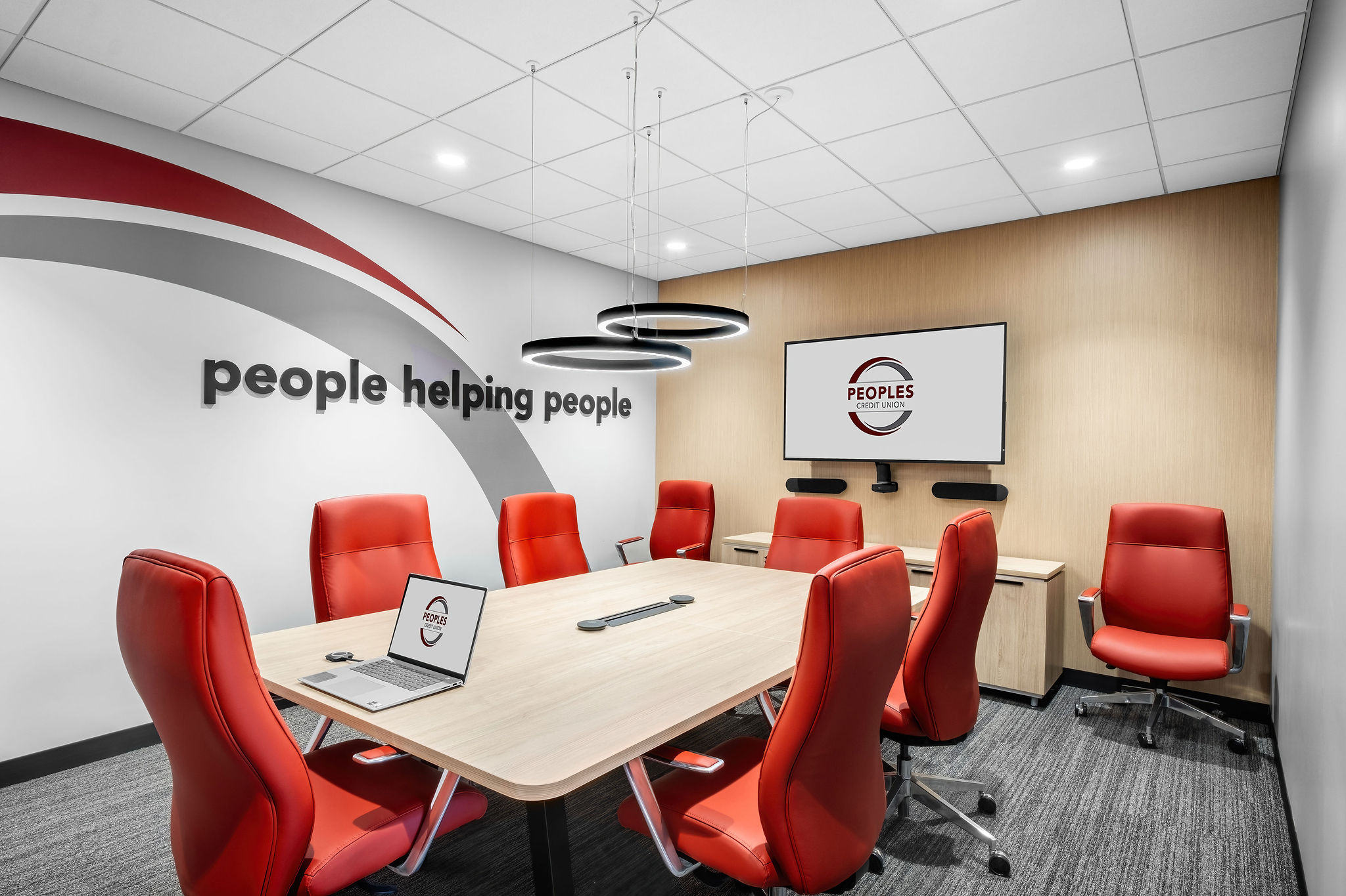 peoples cu confrence room