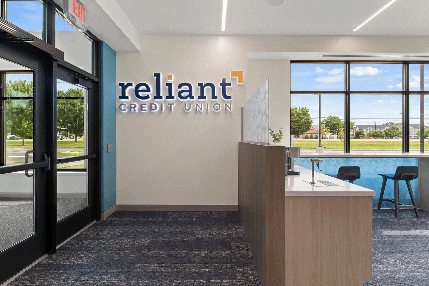 reliant interior sign